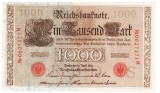 Germania 1000 1 000 Mark Marci 1910 P-44b Seria 0627471