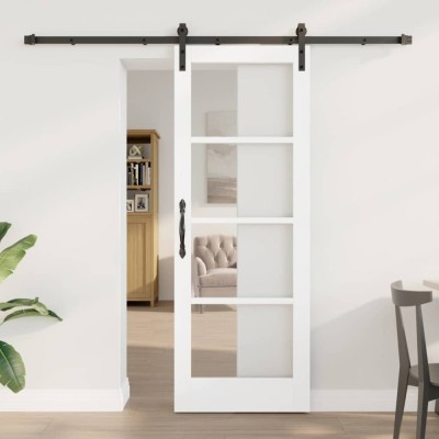 vidaXL Ușă glisantă Altele ORKDAL Alb 73.5 x 198.5 cm 3331960 foto