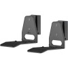 Set 2 Suport Difuzor Perete Goobay 71194, Modern Flex, Sonos Era 300, Negru, Metalic, Inclinare +/-45&deg;, Max 5kg
