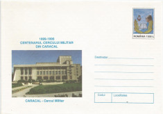 Romania, Caracal, Cercul Militar, intreg postal necirculat foto