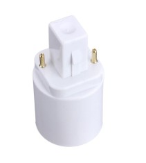 Fiting Dulie Fasung G24 la E27 Adaptor convertor foto