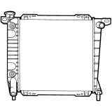 Radiator racire Ford Bronco, 1984-1986 Motor 2, 9 V6 104kw; Ford Explorer, 02.1993-1995 Motorizare 4, 0 V6 121kw Benzina, tip climatizare cu/fara AC,