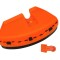 Aparatoare motocoasa, scut protector angrenaj unghiular pentru tija de 26mm, Blade, MC0032