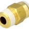Racord Push-in Filetat Simplu 1-10 bar Alamă R 1/8