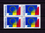 Cumpara ieftin RO 2000 , LP 1501 ,&quot;Uniunea Europeana - Romania 2000 &quot; , bloc de 4,MNH, Nestampilat