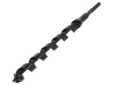 Burghiu Lemn &Oslash; 22mm L 300mm Oțel Rapid HSS