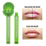 Balsam si Ulei de Buze Handaiyan Lollipop Lip Balm &amp; Lip Oil Duo #01