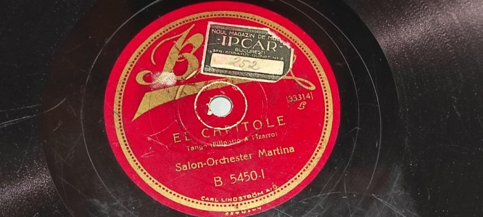 10 PLACI DISCURI PT. GRAMOFON &amp; PATEFON