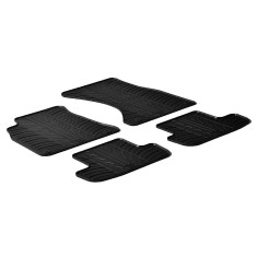 Set covorase auto din cauciuc Audi A4 Avant/ Sedan (B9) 11.2015-, A4 Facelift 2021-, Manual/ Automat, Negru, Gledring, 4 buc.