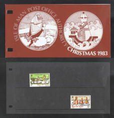 Isle of Man 1983 Christmas Presentation Folder K.392 foto