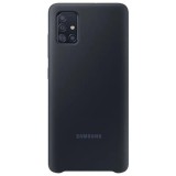 Cumpara ieftin Husa Cover Silicone Samsung pentru Samsung Galaxy A51 Negru