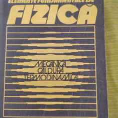 Elemente fundamentale de fizica I-mecanica,caldura,termodinamica-Gh.Cristea