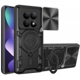 Husa pentru Xiaomi Poco M8 / Redmi Note 15 5G / Note 15 4G, Techsuit, CamGuard Pro, Neagra