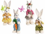 Cumpara ieftin Set 4 figurine Iepurasi Paste 14x14x40H