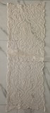 NAPRON VINTAGE DIN BUMBAC LUCRAT MANUAL PRIN TEHNICA FILET