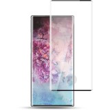 Folie sticla curbata samsung galaxy note 10, full face, negru, Flippy