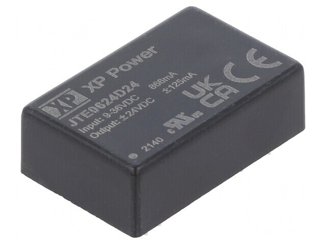 Convertor DC/DC 6W 9-36V la 24V/-24V DIP24