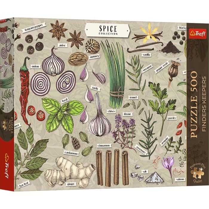 Puzzle trefl 500 premium plus condimente