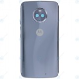 Motorola Moto X4 (XT1900-5, XT1900-7) Capac baterie albastru sterling 5S58C09156