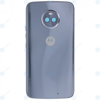 Motorola Moto X4 (XT1900-5, XT1900-7) Capac baterie albastru sterling 5S58C09156 foto