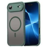 Husa iPhone 17 Air Asteroid GSM HaloFrost II MagSafe, verde