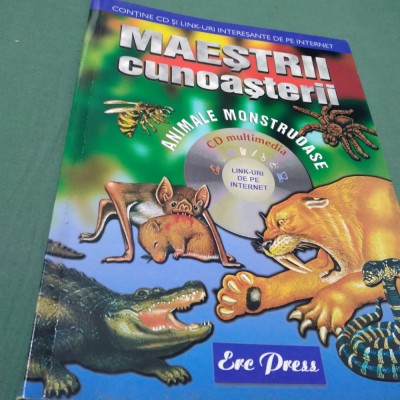 MAESTRII CUNOASTERII -ANIMALE MONSTRUOASE /FORMAT MARE foto