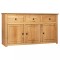 vidaXL Servantă, 135x40x80 cm, lemn masiv pin, gama Panama 282703