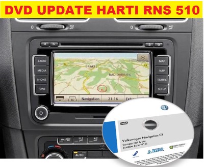 VW DVD Harti navigatie Volkswagen RNS 510 VW Passat CC VW Tiguan GPS foto