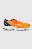 Mizuno pantofi de alergat Wave Equate 7 culoarea portocaliu