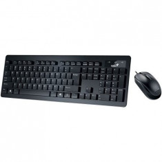 Kit Tastatura + Mouse Genius; model: C130 ; layout: US; NEGRU; USB;