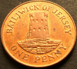 Moneda 1 PENNY - JERSEY, anul 2002 * cod 2663