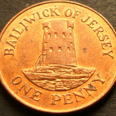 Moneda 1 PENNY - JERSEY, anul 2008 * cod 2623 = A.UNC