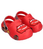 Papuci Crocs premium pentru copii cu aplicație Cars mărimi 24-31 (set 4 buc.)