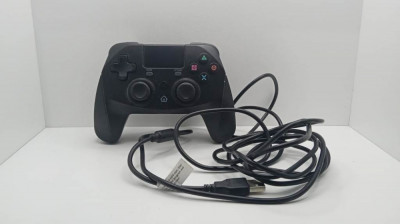 Controller cu fir pentru PS3 - Snakebyte Black foto