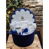 Trusou Botez cu 8 Piese in cutie de catifa brodata - Ingeras - TB809