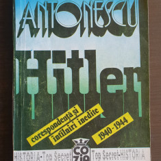 ANTONESCU - HITLER. Corespondență și întâlniri inedite 1940-1944, vol. I -Arimia