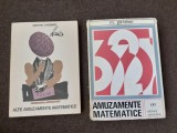 Martin Gardner - Amuzamente matematice; Alte amuzamente matematice,2 VOL,RF17/1
