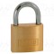 Lacăt cu toartă alamă Protecţie: joasă (nivel 3) A: 40mm C: 6mm