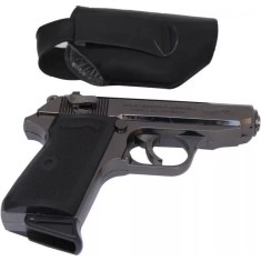 Bricheta Pistol Walther PPK Calibru 7.65mm, Negru, Scara 1 la 1