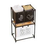 Cos rufe metal 3 nivele,4 sectiuni