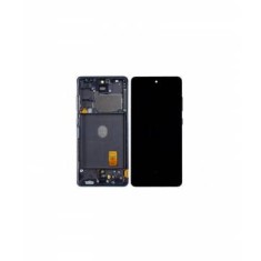 Display cu touchscreen si rama Samsung Galaxy S20 FE Negru
