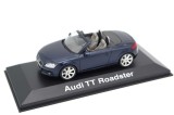 Macheta auto Audi A3 Cabriolet 2008 scara 1:87 albastru ambalaj reprezentanta