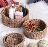 Cumpara ieftin Set de cosuri organizatoare d93 Natural 12x30 cm