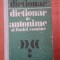 DICTIONAR DE ANTONIME AL LIMBII ROMANE-MARIN BUCA SI ONOFRIE VINTELER.