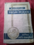 24. MIHAIL SADOVEANU - FOCURI IN CEATA - 1942 : LOCUL UNDE NU S-A INTAMPLAT NIMIC SI CAZUL EUGENITEI COSTEA ED. CARTEA ROMANEASCA ,484 PAG.