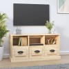 VidaXL Comodă TV, stejar sonoma, 100x35x50 cm, lemn prelucrat