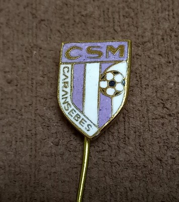 Insigna fotbal - CSM CARANSEBES foto
