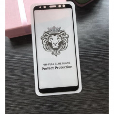 Geam Soc Protector Full LCD Lion Samsung Galaxy A6+ (2018) A605, Negru