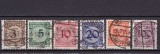 Cumpara ieftin ✅ (S43) Germania Reich 1923 &quot; Denominare - cifra in cerc cu rozete&quot; serie Michel 338/343 , stampilata
