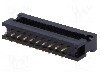 Conector IDC, 20 pini, pas pini 2.54mm, AMPHENOL - T8062000001NEU